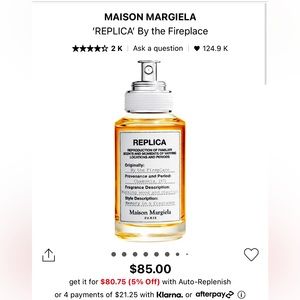 Replica by the fire perfume